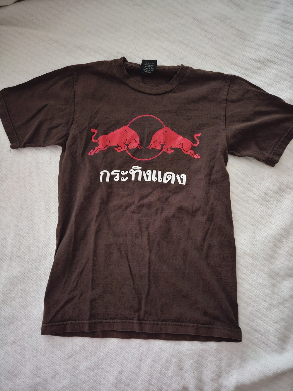Vintage Red Bull Thailand Mens Tshirt